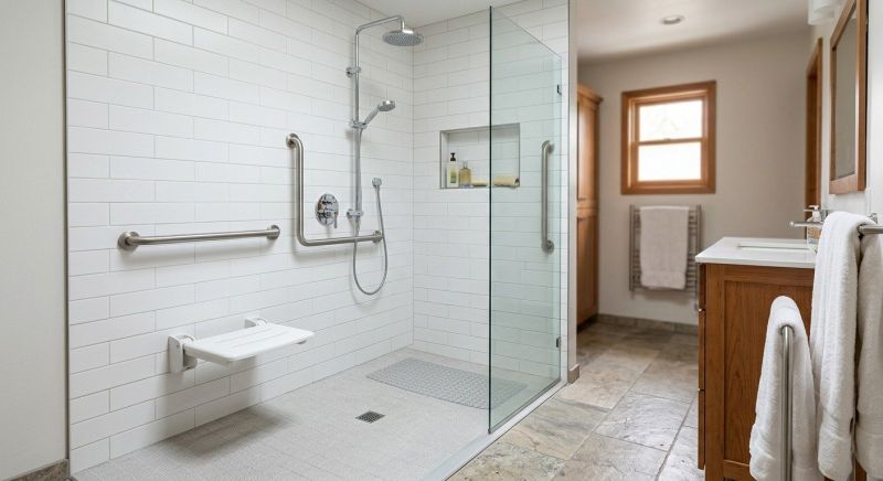 Accessible Shower Construction in Sarasota, FL