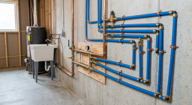 Copper Water Line Installation in Denver, CO