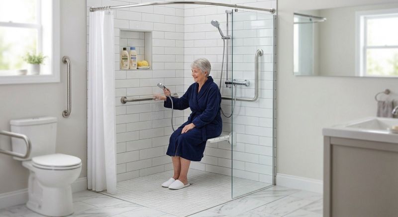 Elderly Shower Installation in Clearwater, FL
