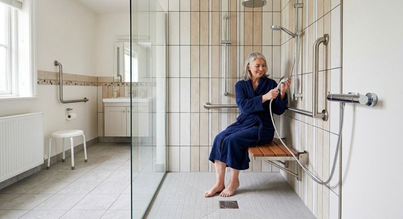Handicap Shower Installation in Venice, FL
