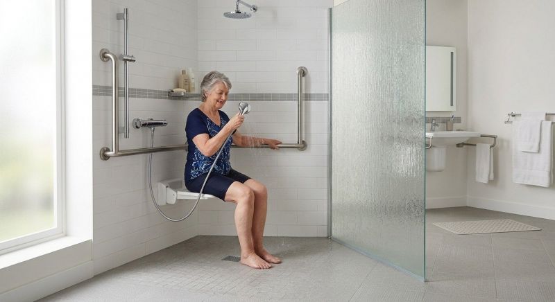 Mobility Shower Installation in Framingham, MA